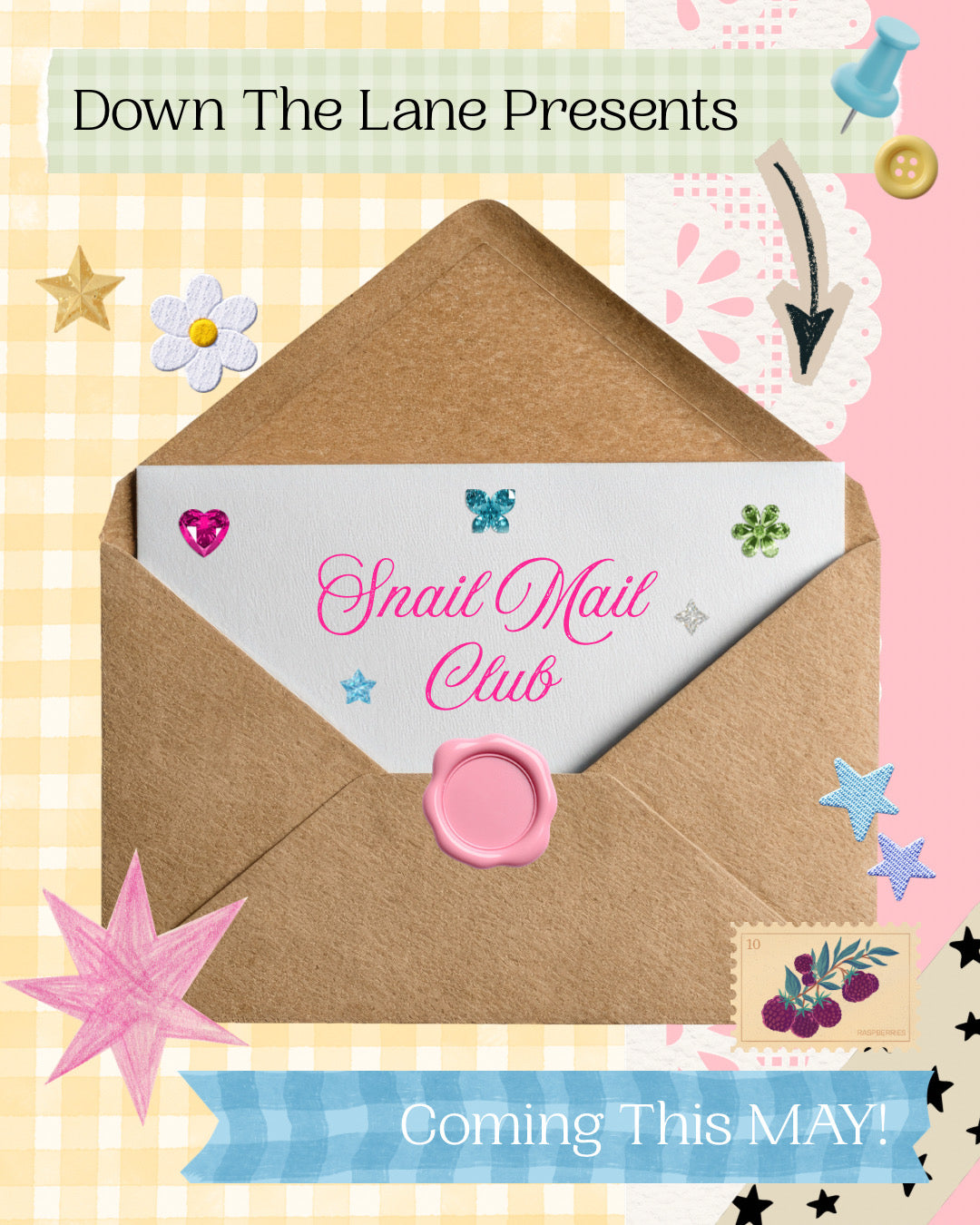 Snail Mail Club Subscription… COMING THIS MAY!