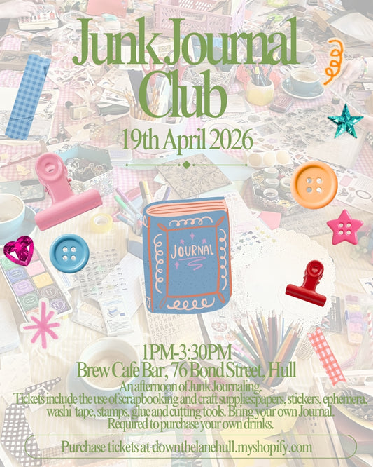 Junk Journal Club at Brew (Upstairs) 19/04/2026